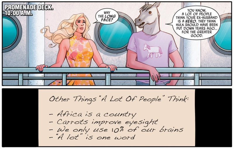 Illustration for article titled The cheeky, clever Mockingbird takes Bobbi Morse on a deadly nerd cruise
